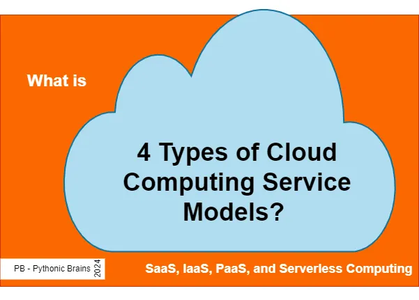 4 types of cloud computing services models.