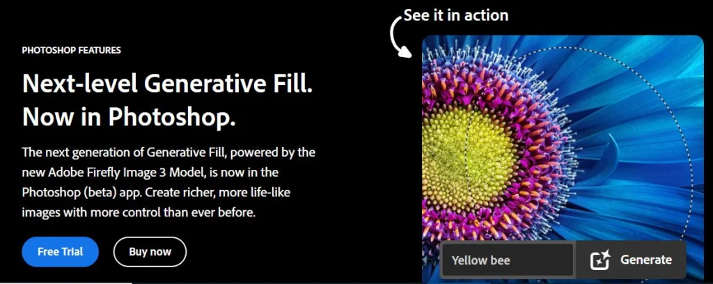 Adobe Generative Fill AI tool