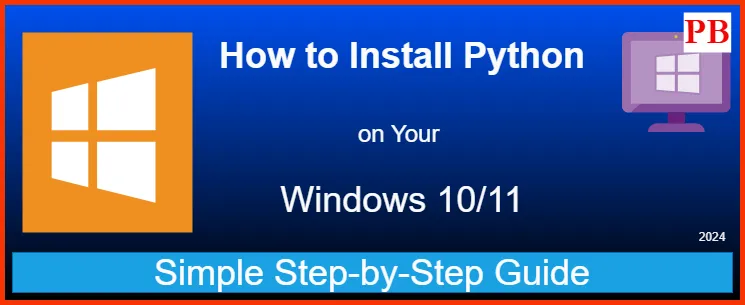 How to Install Python on Your Windows 10/11